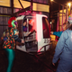 The party themed “The World’s Unfair” was a loving parody of the first World’s Fair to go bankrupt over the course of its run — the 1984 World’s Fair in New Orleans. Partygoers feasting on a mix of nostalgia and mockery could board an original gondola car from the $10 million World’s Fair ride that infamously broke down over the Mississippi with the city’s Archbishop on board. Photo: Akasha Rabut.